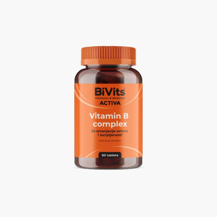 Bivits Activa Vitamin B Complex tablete 60 kom