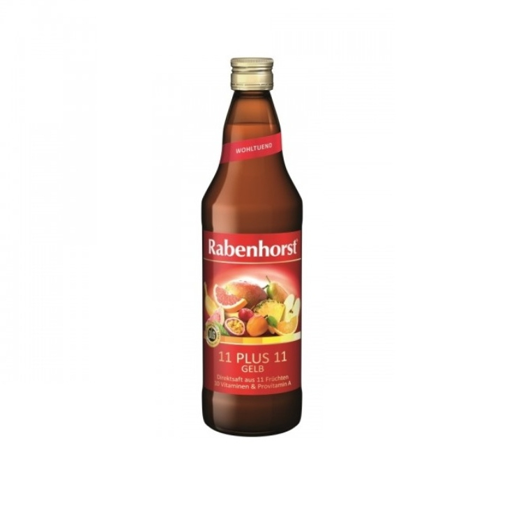 Rabenhorst multivitaminski sok žuti 11+11 750ml