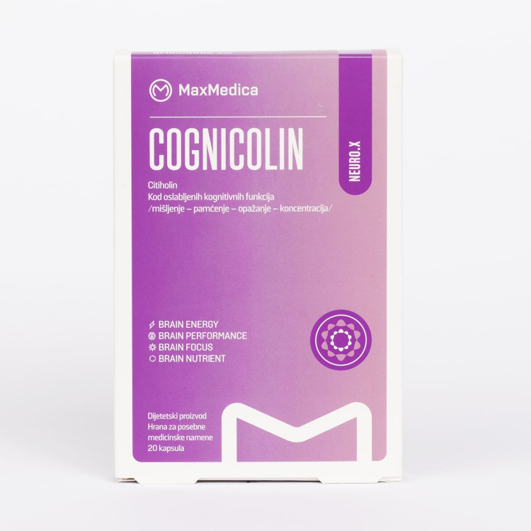 MaxMedica Cognicolin 20 kapsula