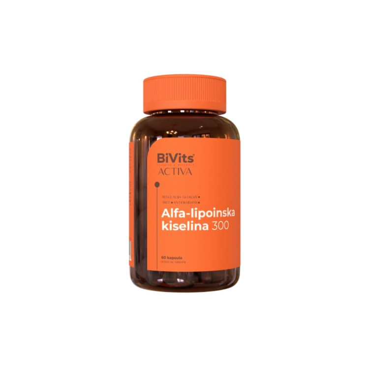 Bivits Activa Alfa-lipoinska kiselina 300 tablete 60 kom