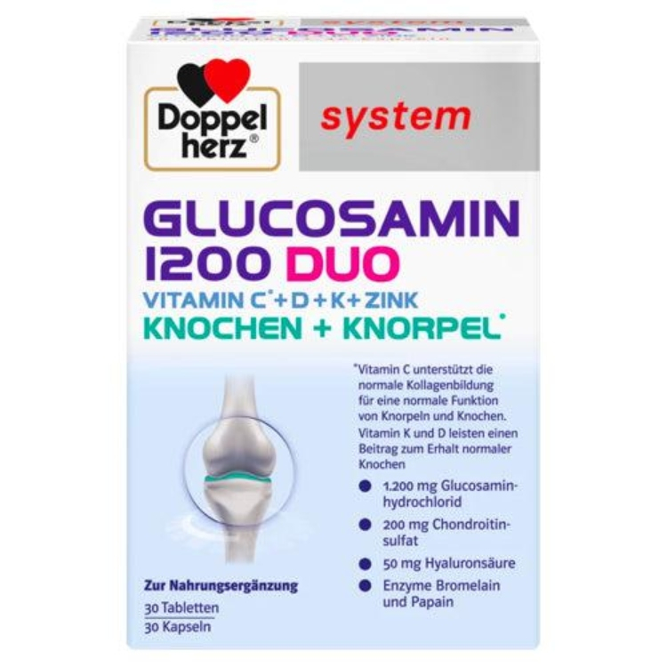 Doppelherz System Gelenk 1200 30 tableta + 30 kapsula