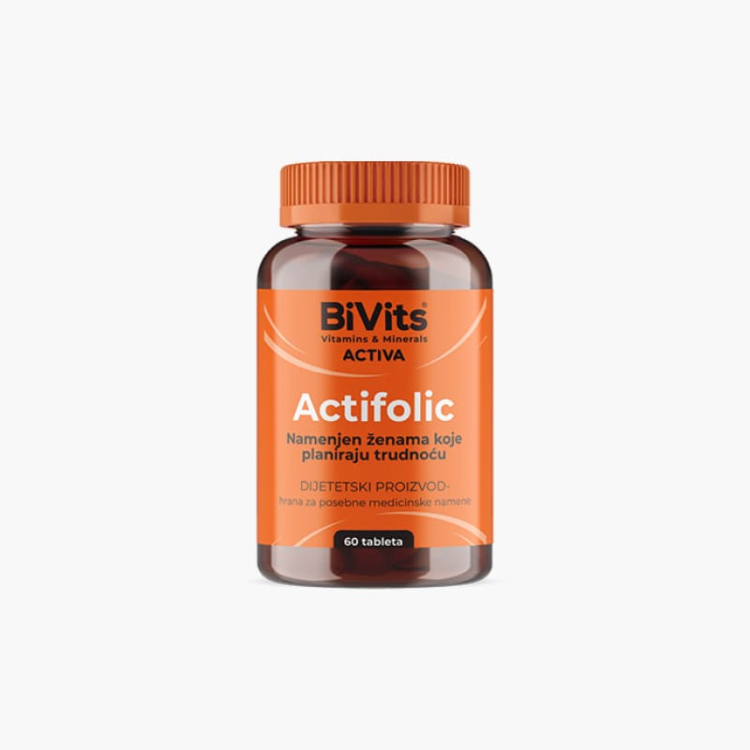 Bivits Activa Actifolic tablete 60 kom