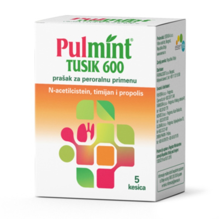 Pulmint Tusik 600 5 kesica