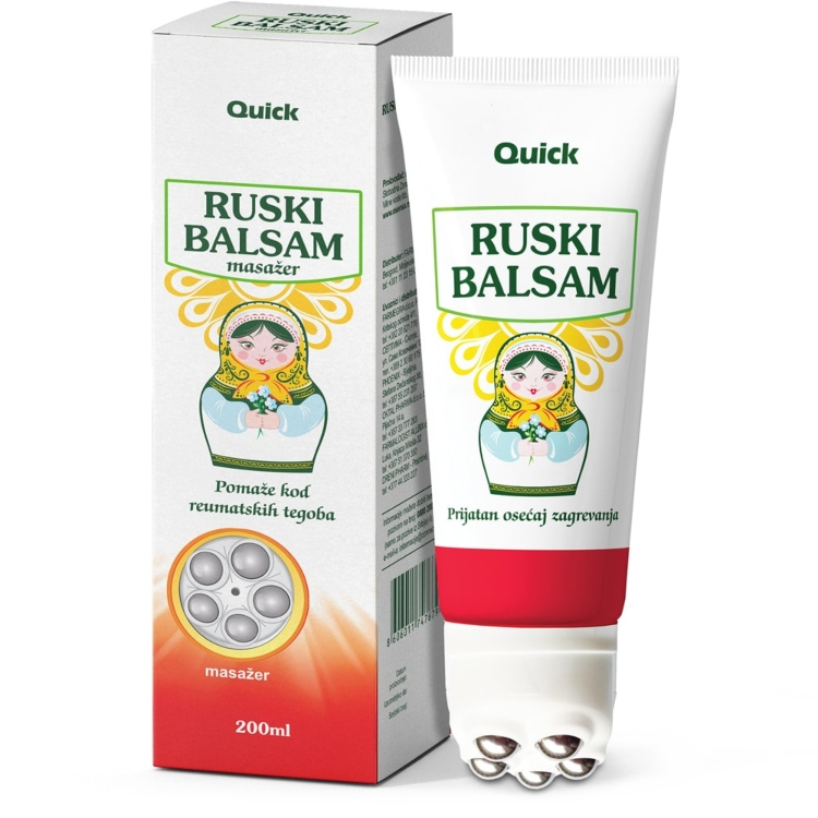 Quick Ruski balzam sa masažerom 200ml