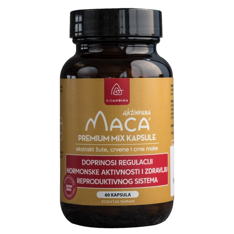 Bioandina Maca Premium Mix 60 kapsula