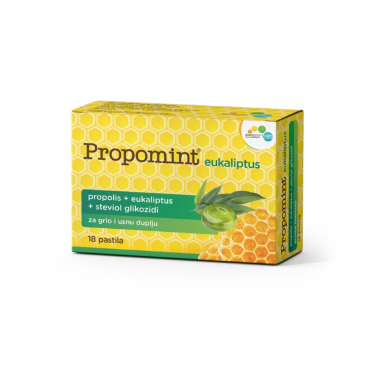 Propomint Eukaliptus 18 pastila