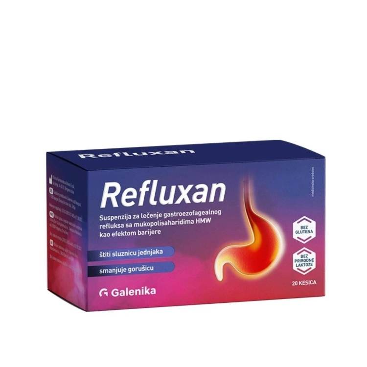 Refluxan oralna suspenzija 20 kesica po 15ml