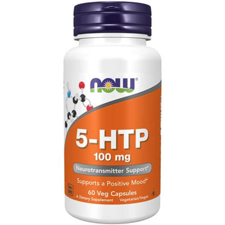 NOW 5-HTP 100mg 60 kapsula