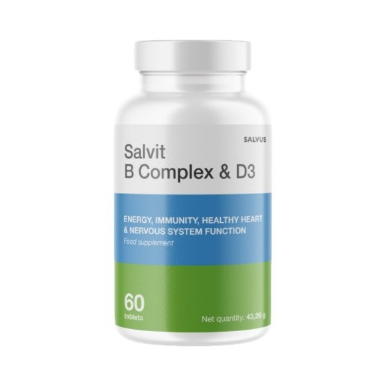 Salvit B Complex & D3 60 tableta