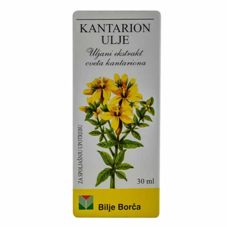 Bilje Borča kantarion ulje za spoljašnju upotrebu 30ml
