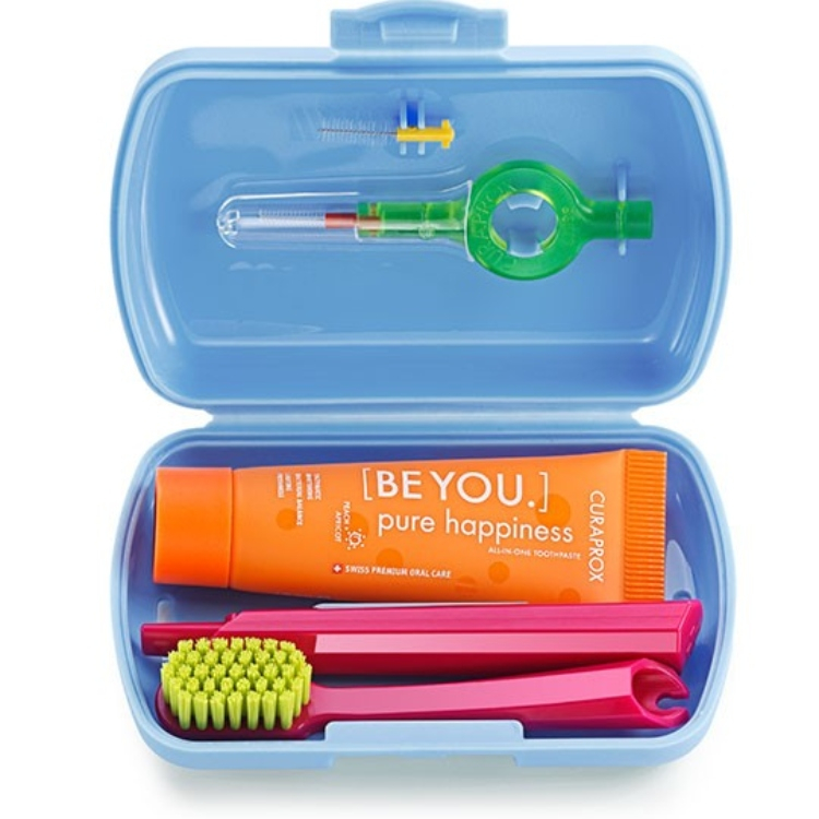 Curaprox putni set plavi