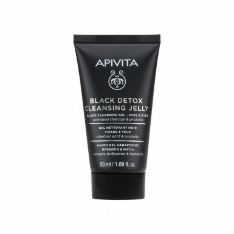 Apivita crni detox gel za čišćenje 50ml
