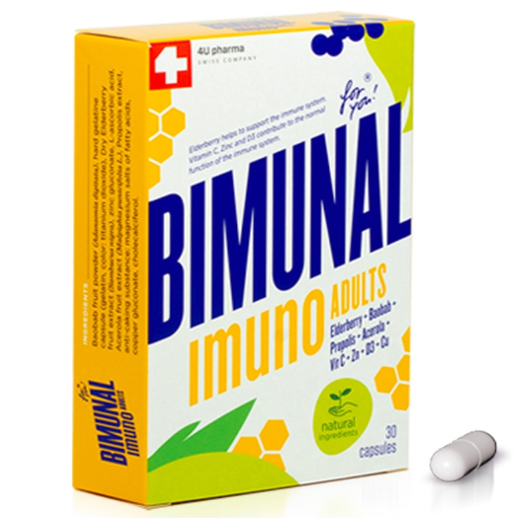 Bimunal Imuno Adults 30 kapsula