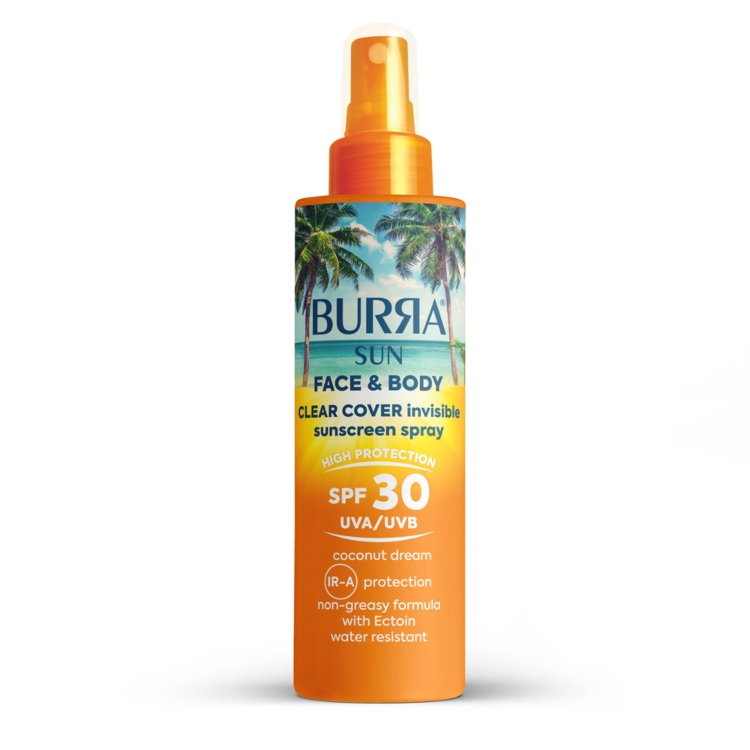 Burra Sun Sprej za lice i telo SPF30 200ml