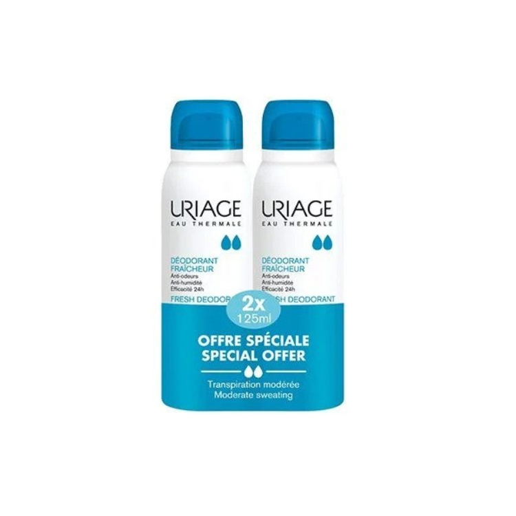 Uriage dezodorans 2x125ml