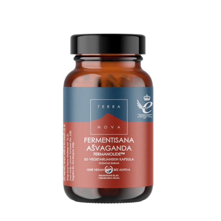 Terranova fermentisana ašvaganda 50 kapsula