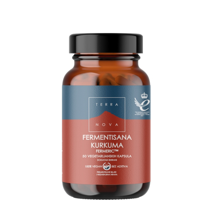Terranova fermentisana kurkuma kompleks 50 kapsula