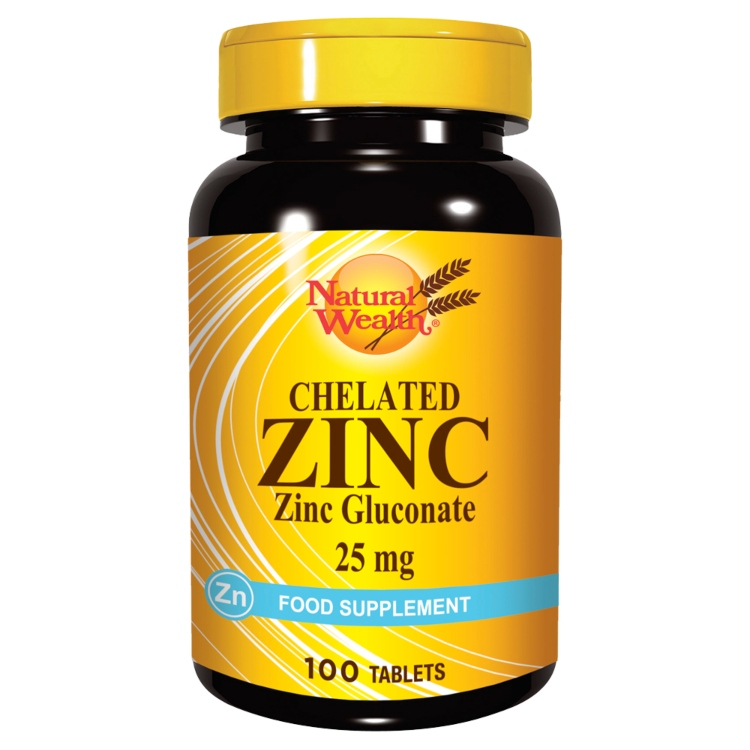 Natural Wealth Cink 25mg 100 tableta