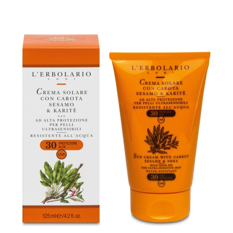 L'Erbolario Sun krema za zaštitu od sunca SPF30 125ml