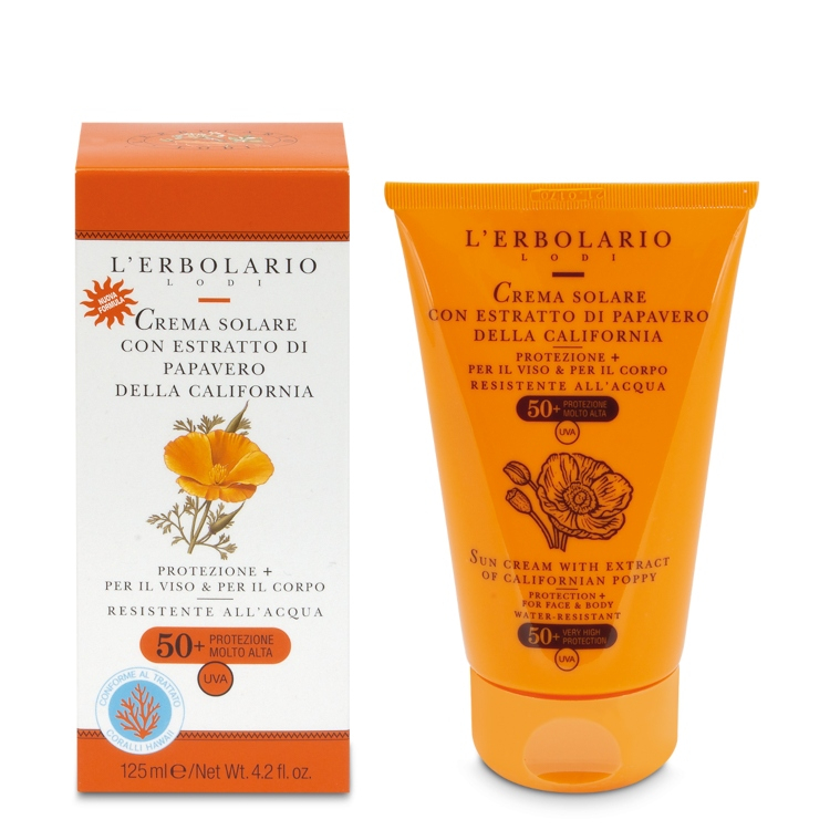 L'Erbolario Sun krema za zaštitu od sunca SPF50+ 125ml