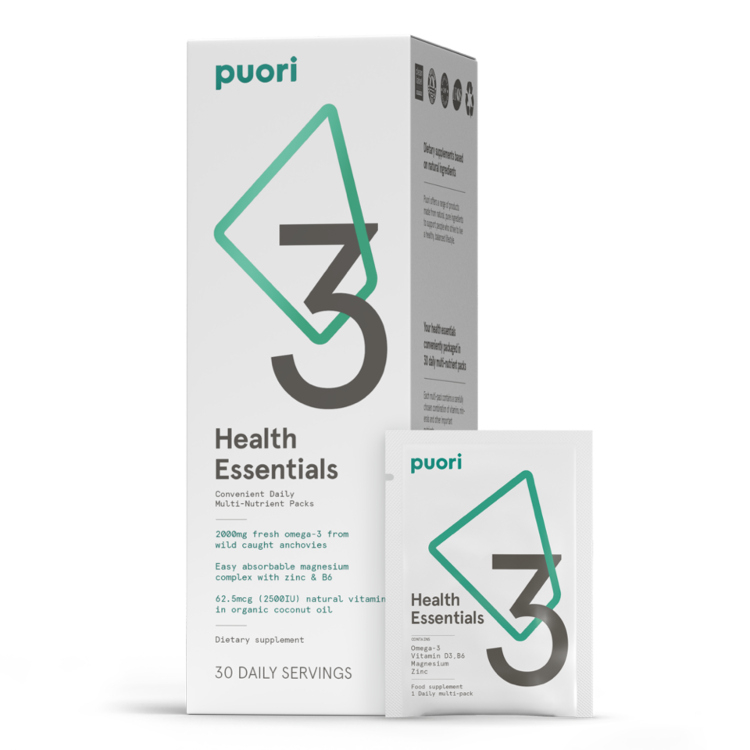 Puori P3 Health Essentials 30 kesica (O3, M3, D3)