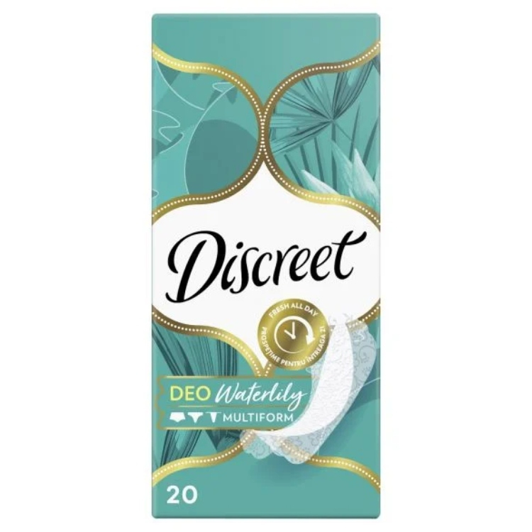 Discreet Deo Water Lily dnevni ulošci 20 komada