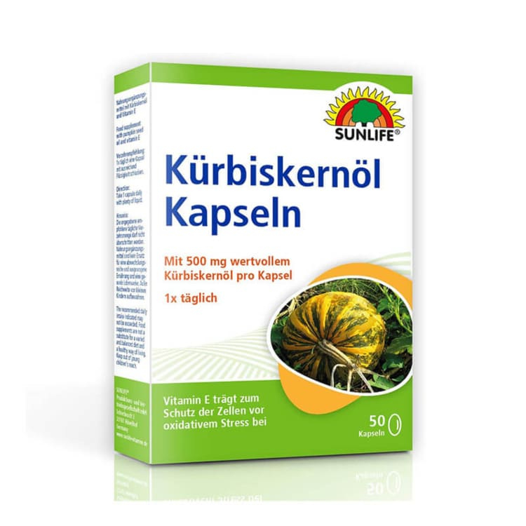 Sunlife ulje semena bundeve + vitamin E 50 kapsula