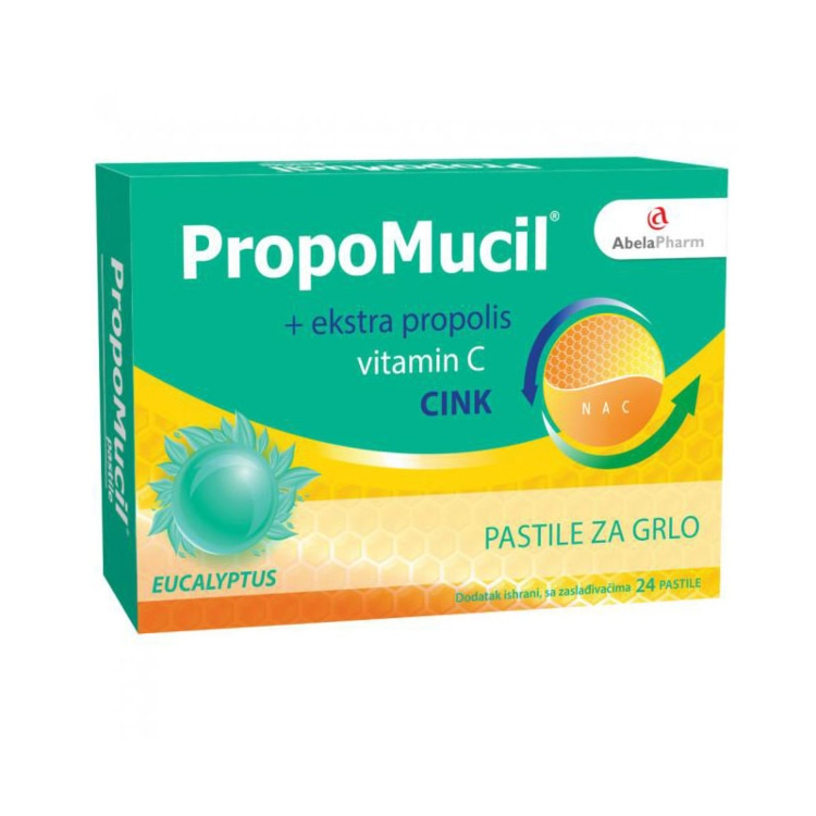 Propomucil pastile eukaliptus 24 komada