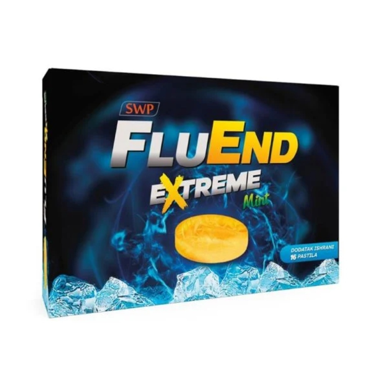 SWP FluEnd Extreme Mint 16 pastila