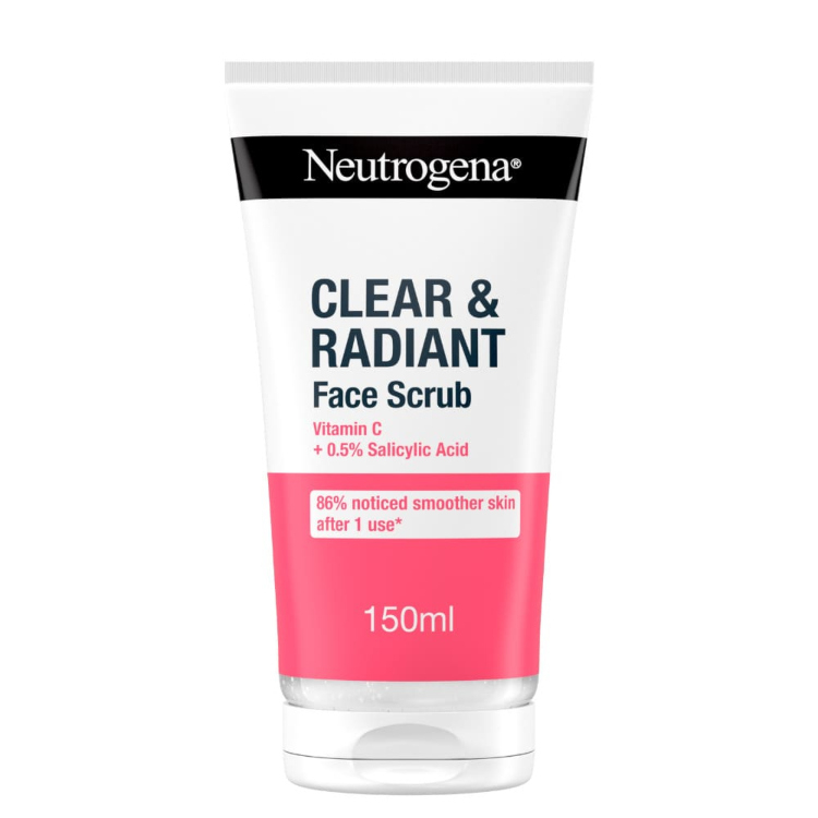 Neutrogena Clear & Radiant piling crveni grejp 150ml