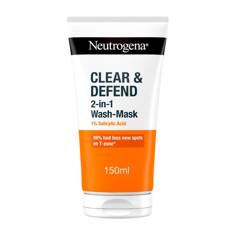 Neutrogena Clear & Defend 2u1 - gel i maska 150ml