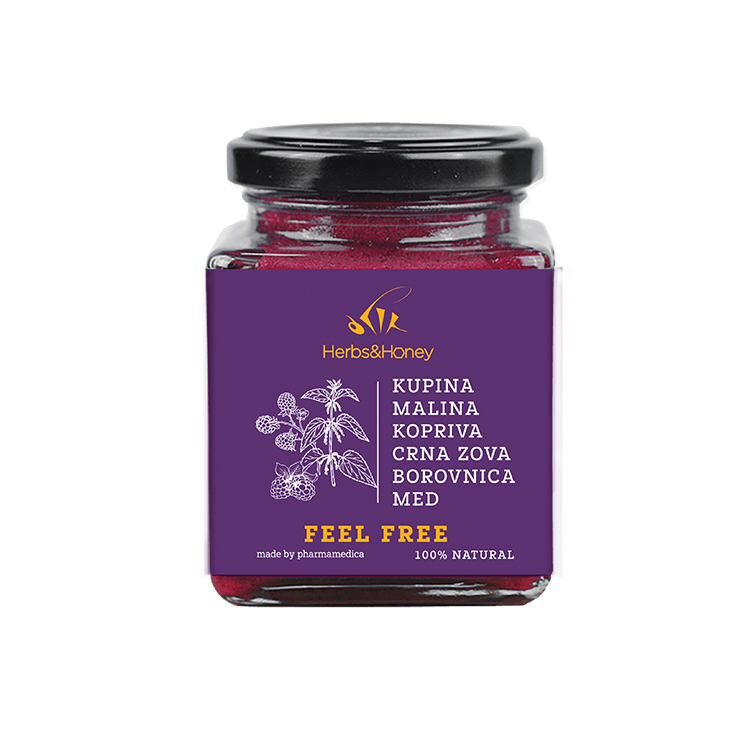 Herbs and Honey Feel Free 250g