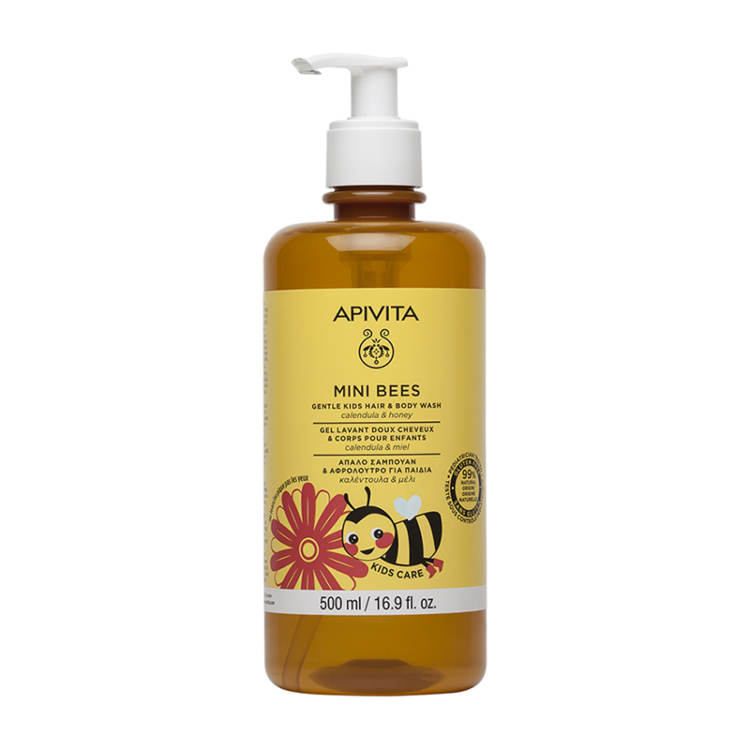 Apivita Mini Bees krema za kupanje i šampon sa nevenom i medom 500ml