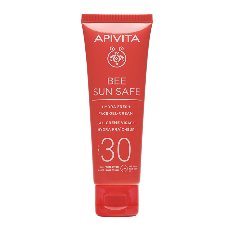 Apivita Bee Sun Safe Hydra Fresh gel-krema za lice SPF30 50ml