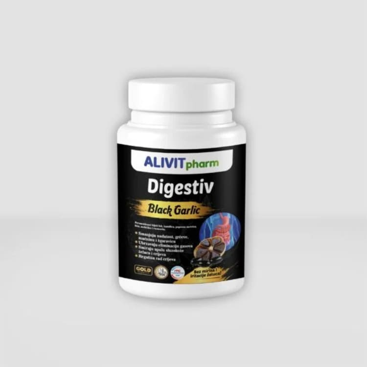 Black Garlic Digestiv kapsule 90 kom