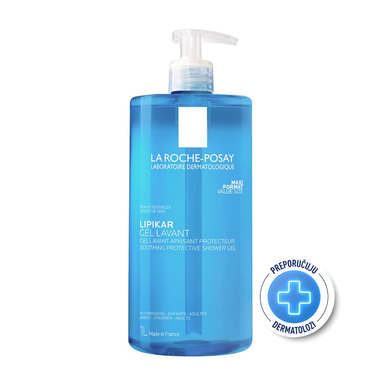La Roche Posay Lipikar Gel Lavante 1l