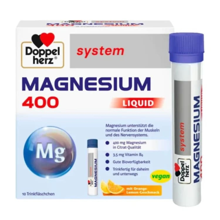 Doppelherz System Magnesium 400 Liquid 10 ampula