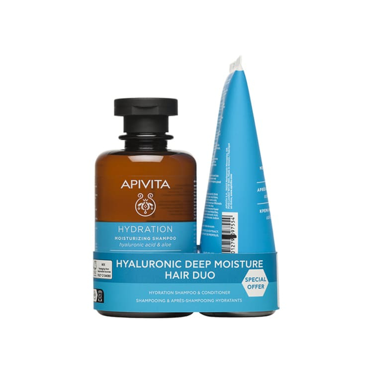 Apivita hidratantni šampon 250ml + regenerator 150ml