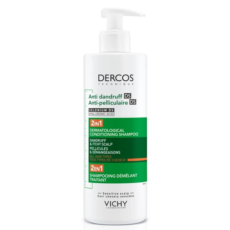 Vichy Dercos šampon protiv peruti DS 2u1 390ml