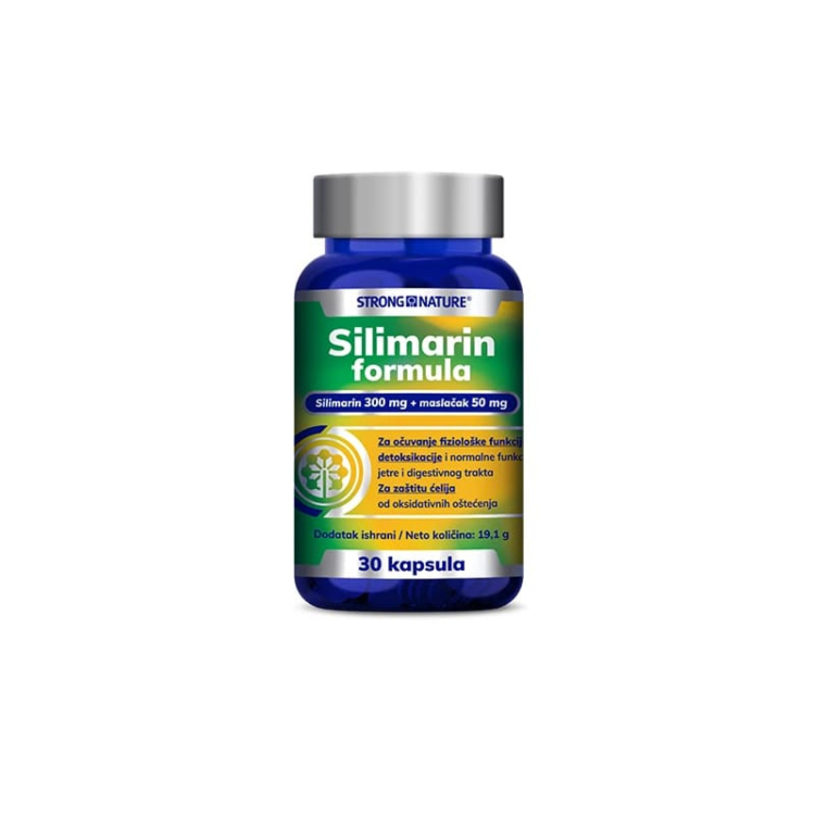 Strong Nature Silimarin Formula 30 kapsula