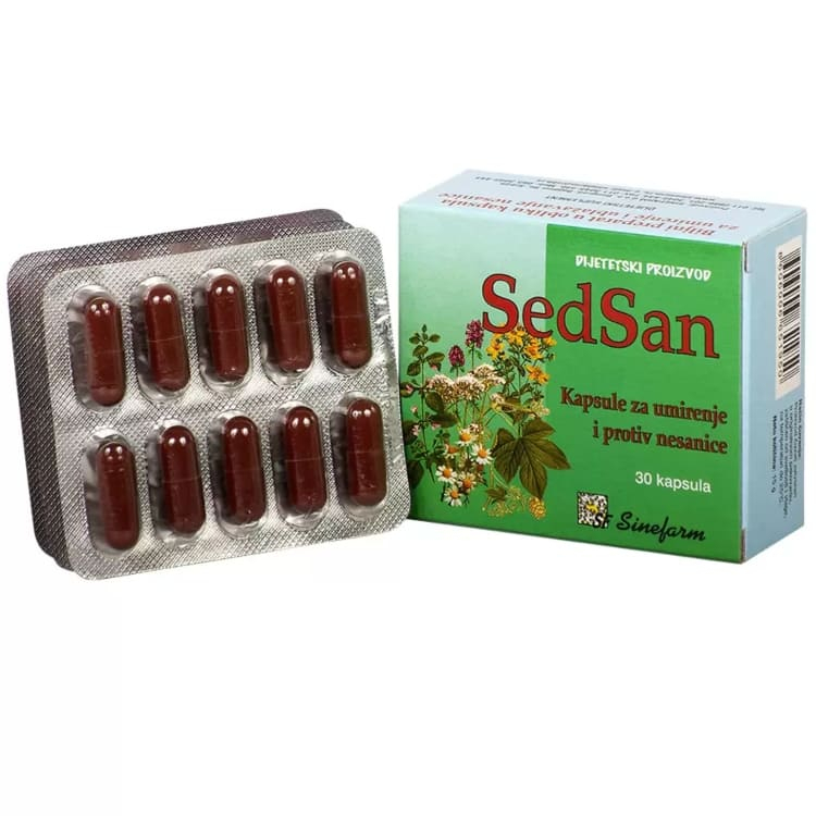 Sinefarm SedSan 30 kapsula