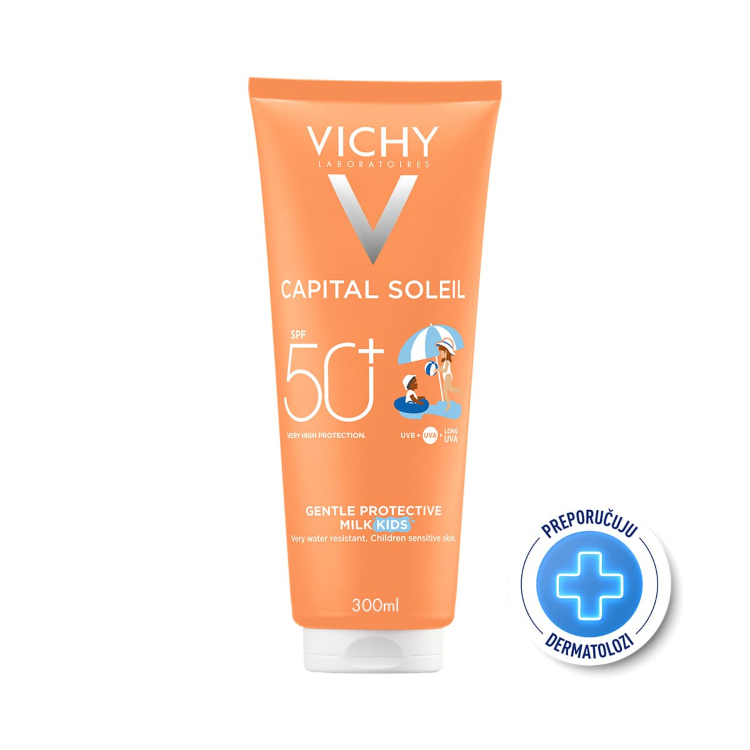 Vichy Capital Soleil dečije mleko SPF50+ 300ml
