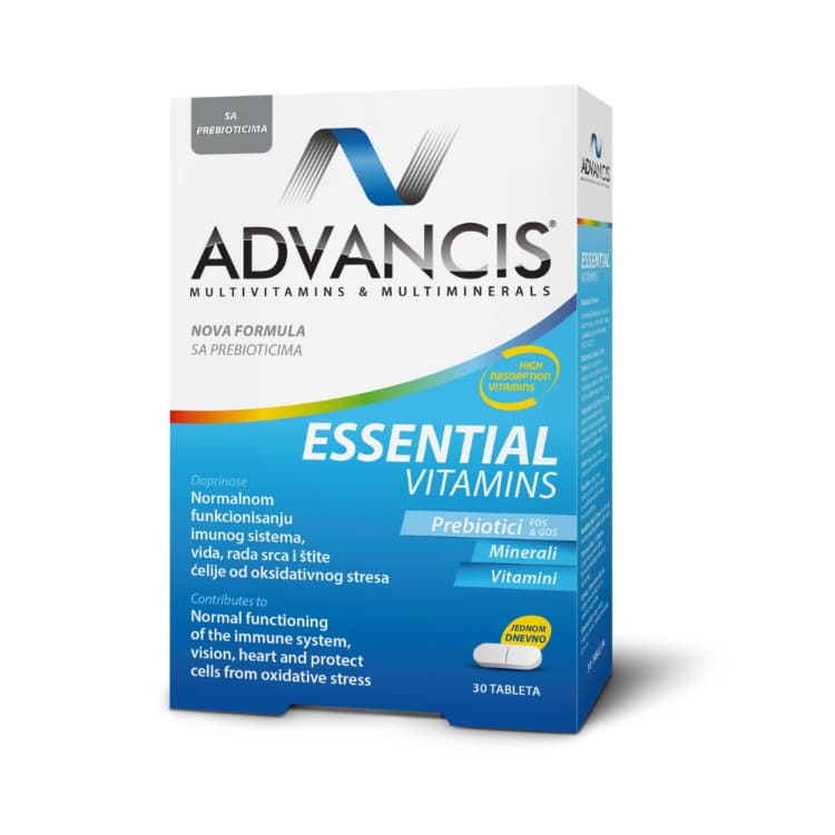 Advancis Essential Vitamins 30 tableta