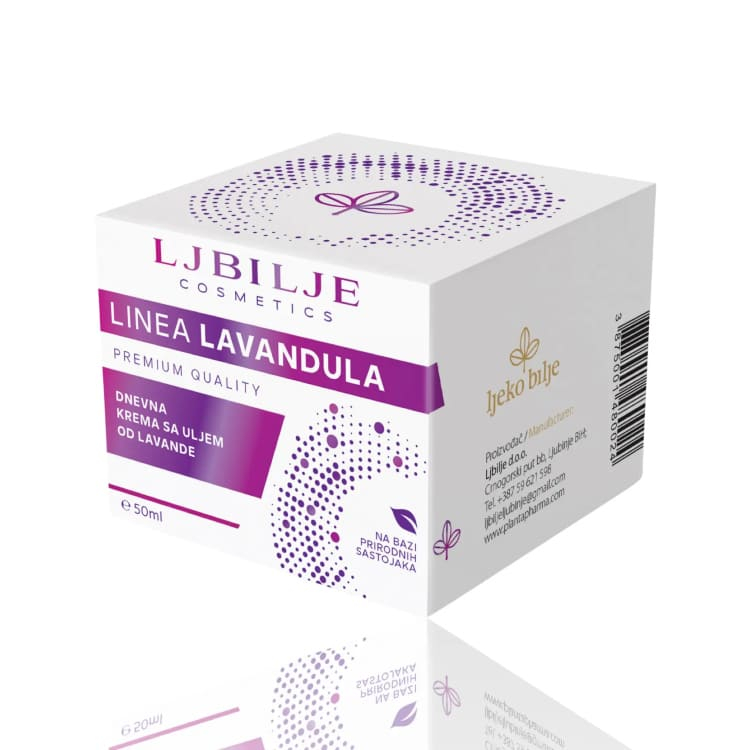 Ljekobilje dnevna krema sa uljem lavande 50ml