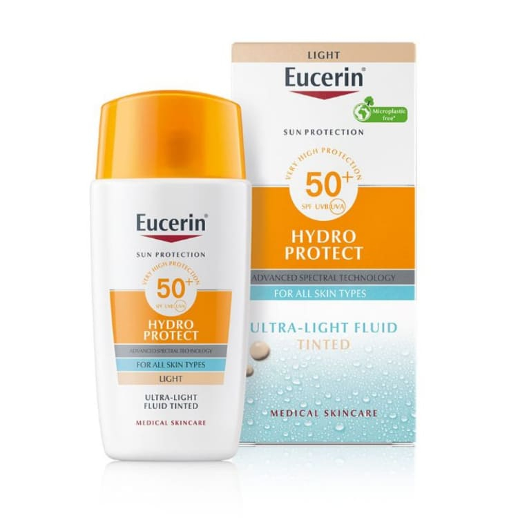 Eucerin Sun Hydro Protect tonirani fluid SPF50+ svetli 50ml