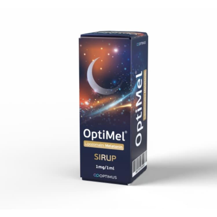 OptiMel Lipozomalni Melatonin sirup 50ml
