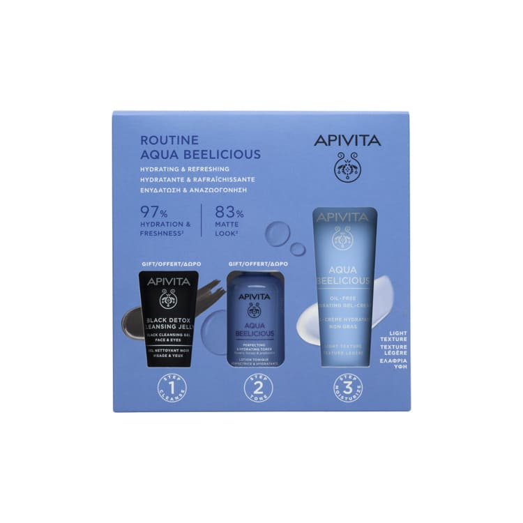 Apivita Aqua Beelicious Oil Free rutina set