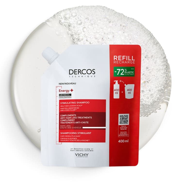Vichy šampon energetski protiv opadanja kose - refill 400ml
