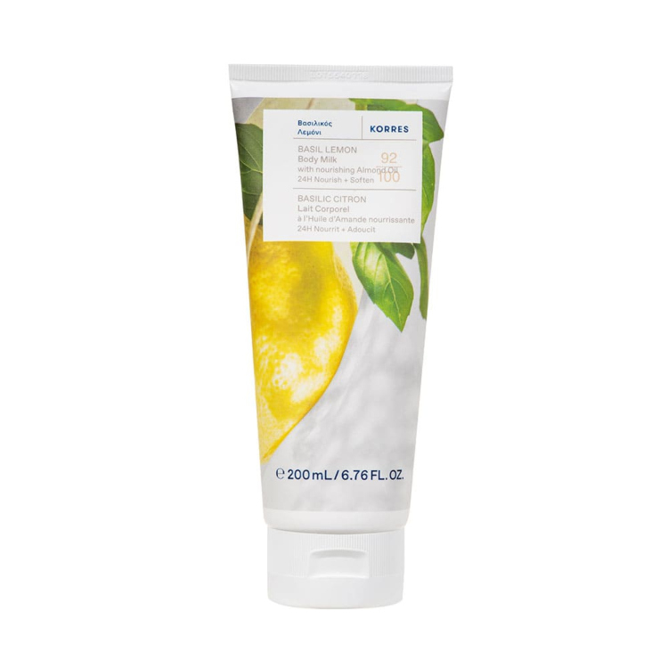Korres Basil Lemon - Mleko za telo, 200ml