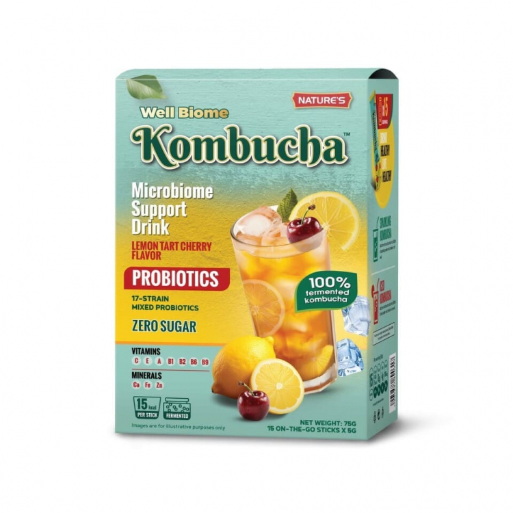Well Biome Kombuha - limun i višnja - 15 kesica